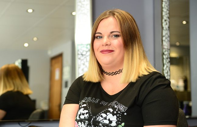 Eleesha Hoult in her salon