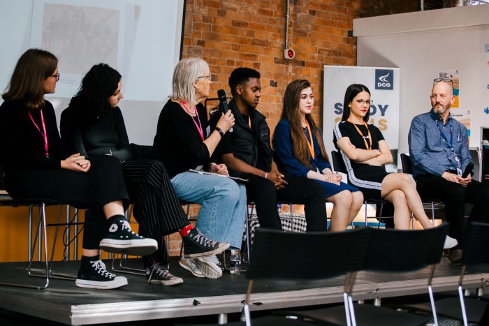 The Derby Book Festival judging panel.