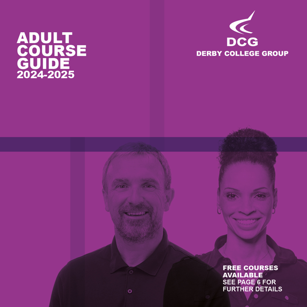 Adult course guide front cover