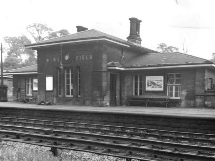 Old picture of Wingfield Station in its operational days.