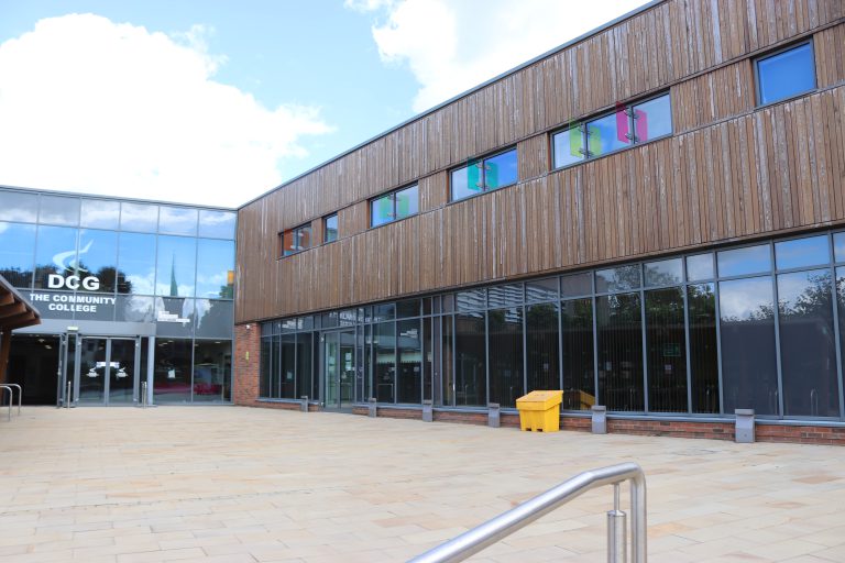 Exterior of Ilkeston Community College