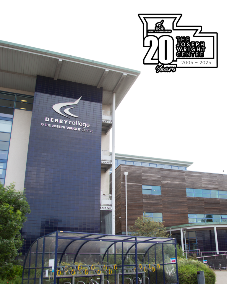 The front of the Joseph Wright Centre.