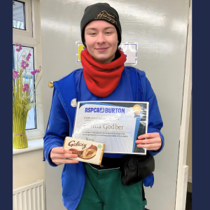 Derby College Group Supported Internship student Emma Godber