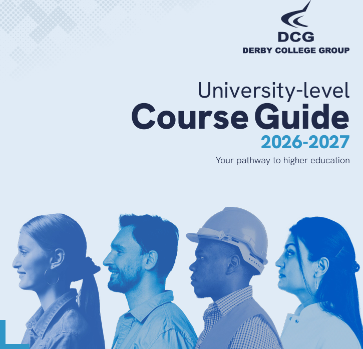 prospectus front cover for Higher Education