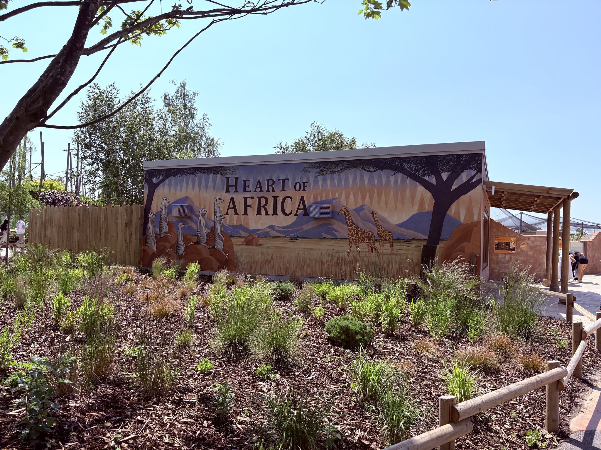 Heart of Africa development at Chester Zoo where Derby College Group apprentices contributed during their apprenticeship programme