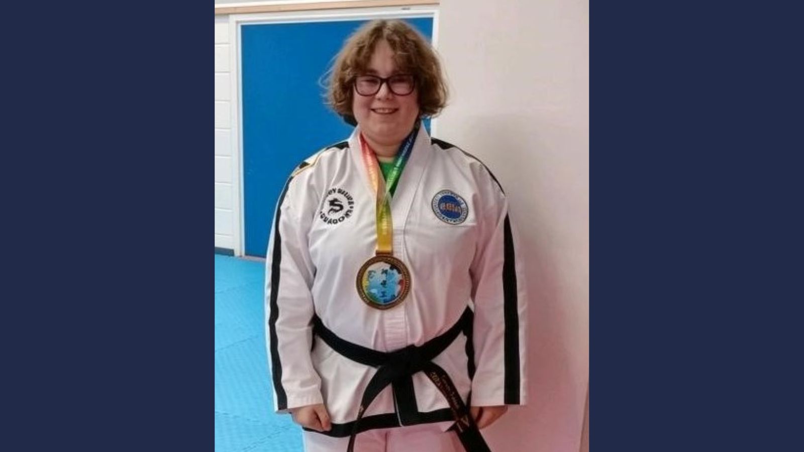 Former Derby College Sport student Poppie
